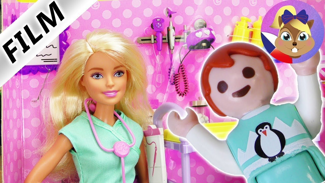 Playmobil příběh | Ema u doktorky Barbie | Očkování | Rodina Dvořákova