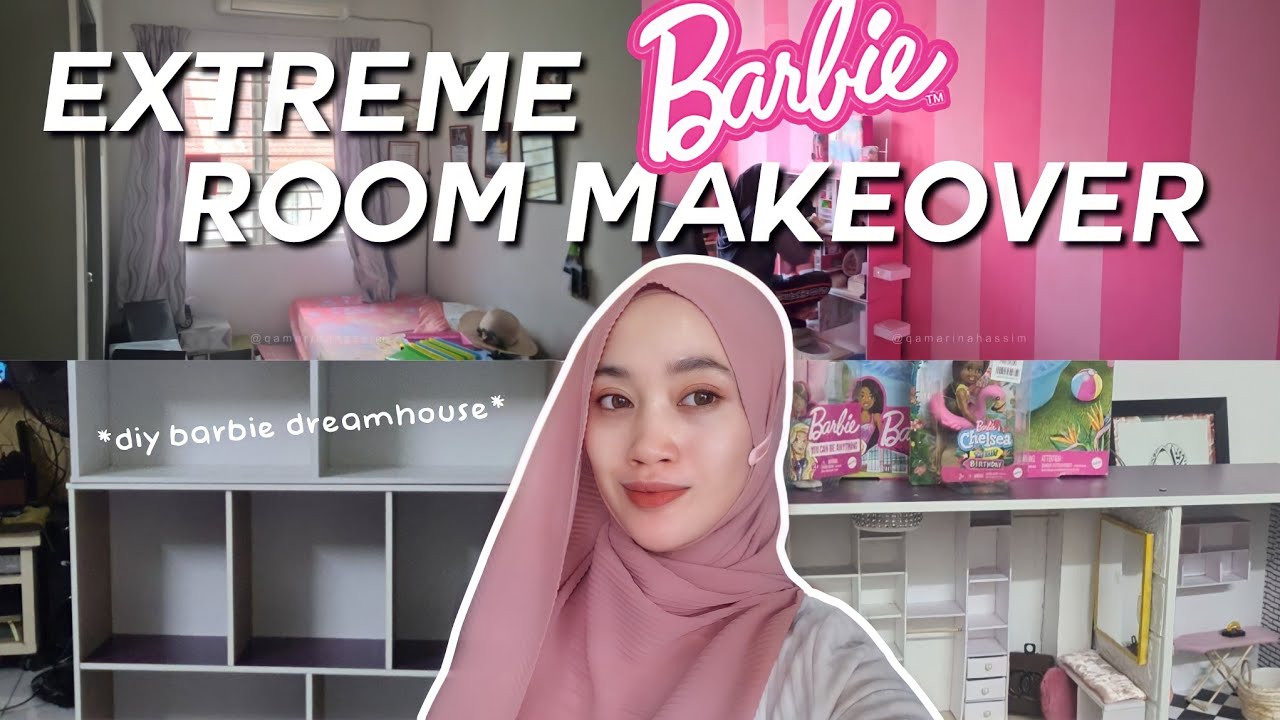 QAMA UBAH BILIK STOR JADI BILIK BARBIE UNTUK ANAK BUAH 👶 (pt.1)