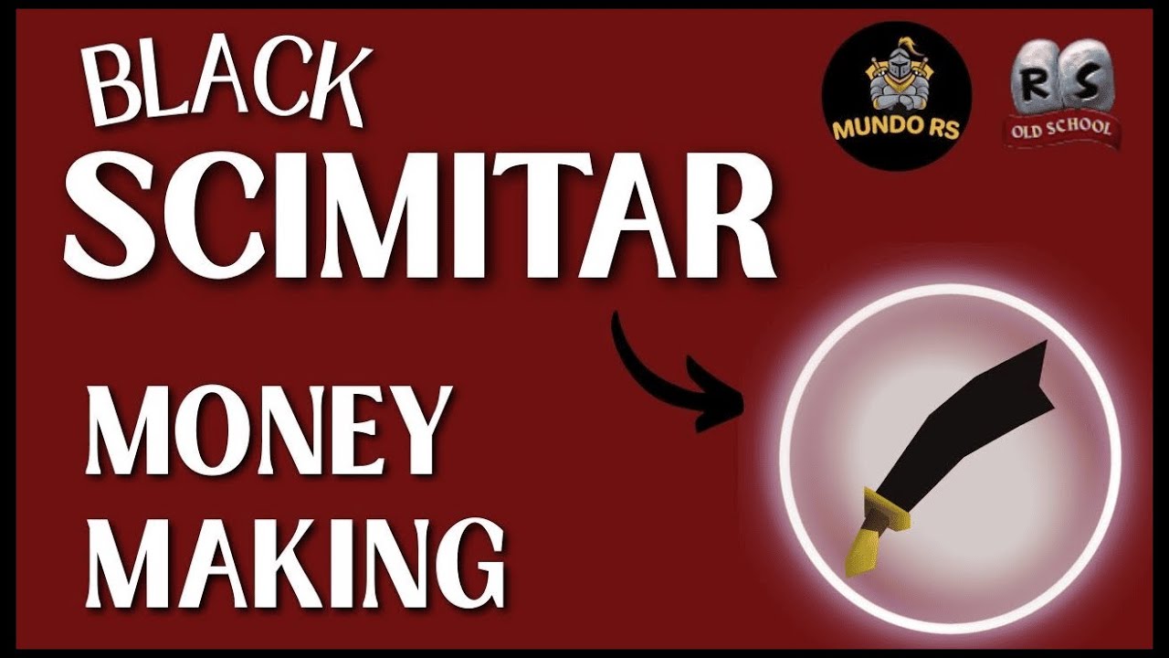 OSRS: Black Scimitars - La forma más fácil de hacer dinero Money Making 2025 P2P