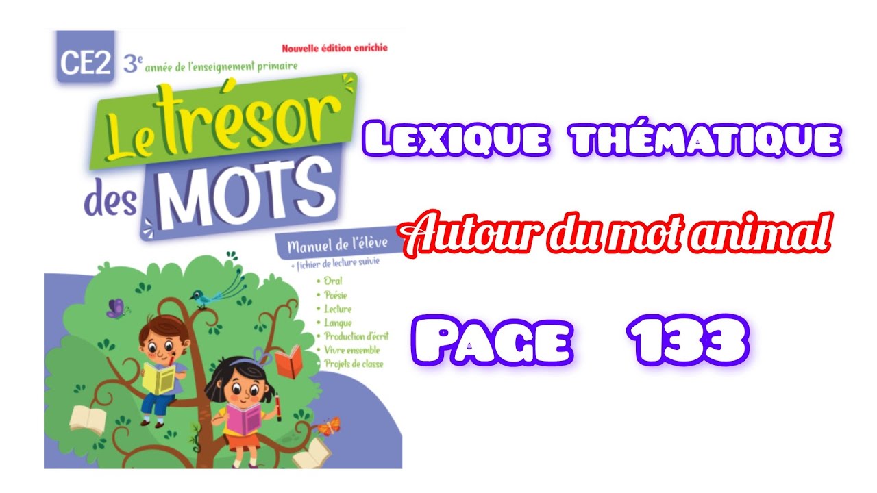 page 133 lexique thématique 