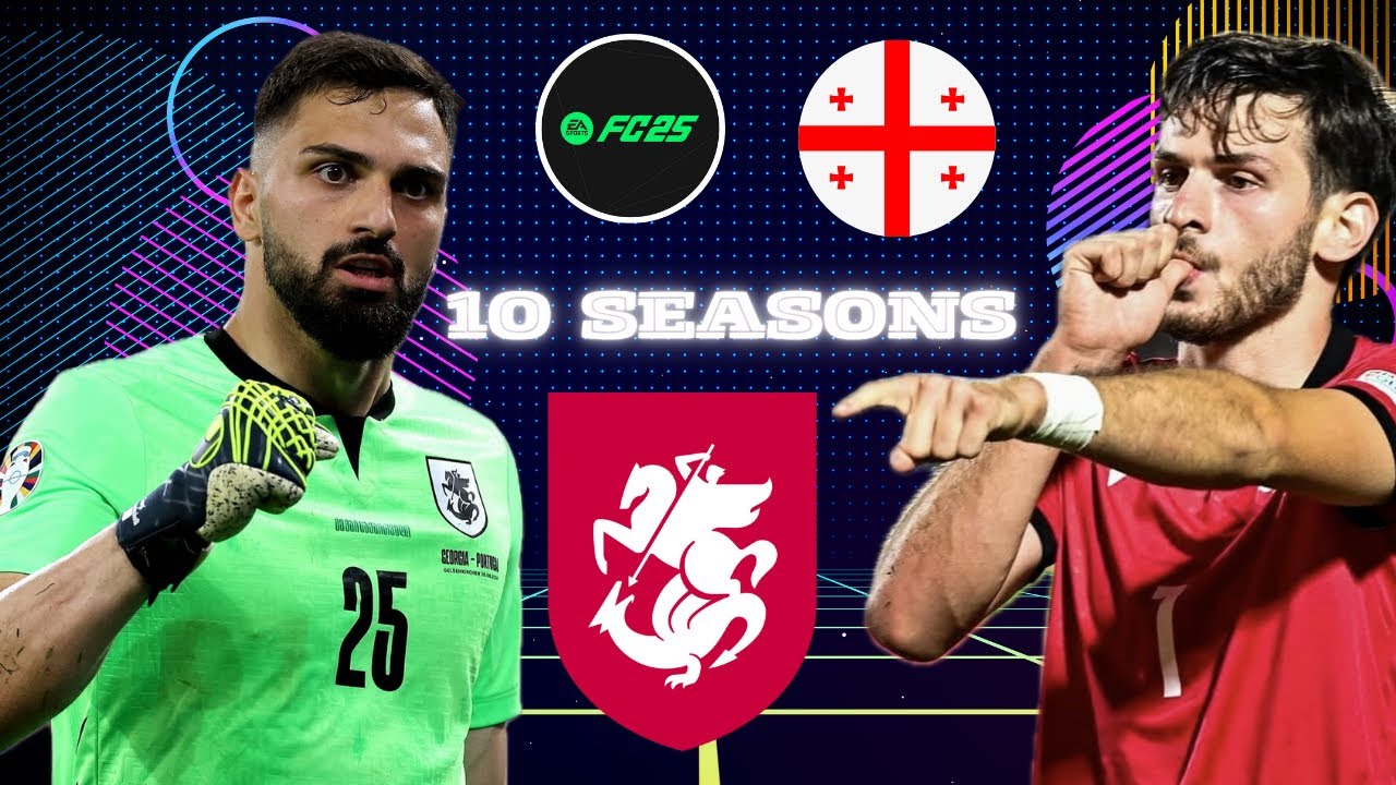 I takeover GEORGIA for 10 seasons ..  In FC 25