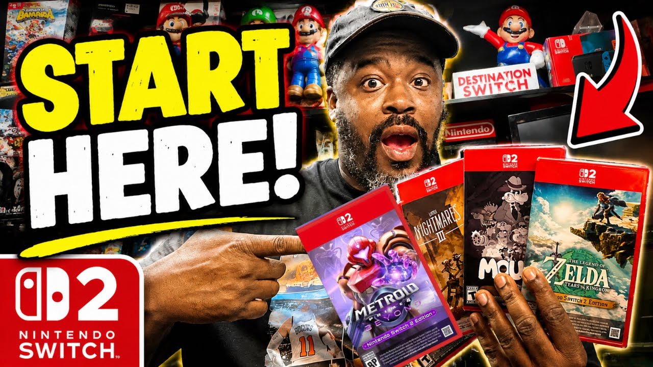У меня более 100 игр для Nintendo Switch 2... Вот что я купил бы в ПЕРВУЮ ОЧЕРЕДЬ!