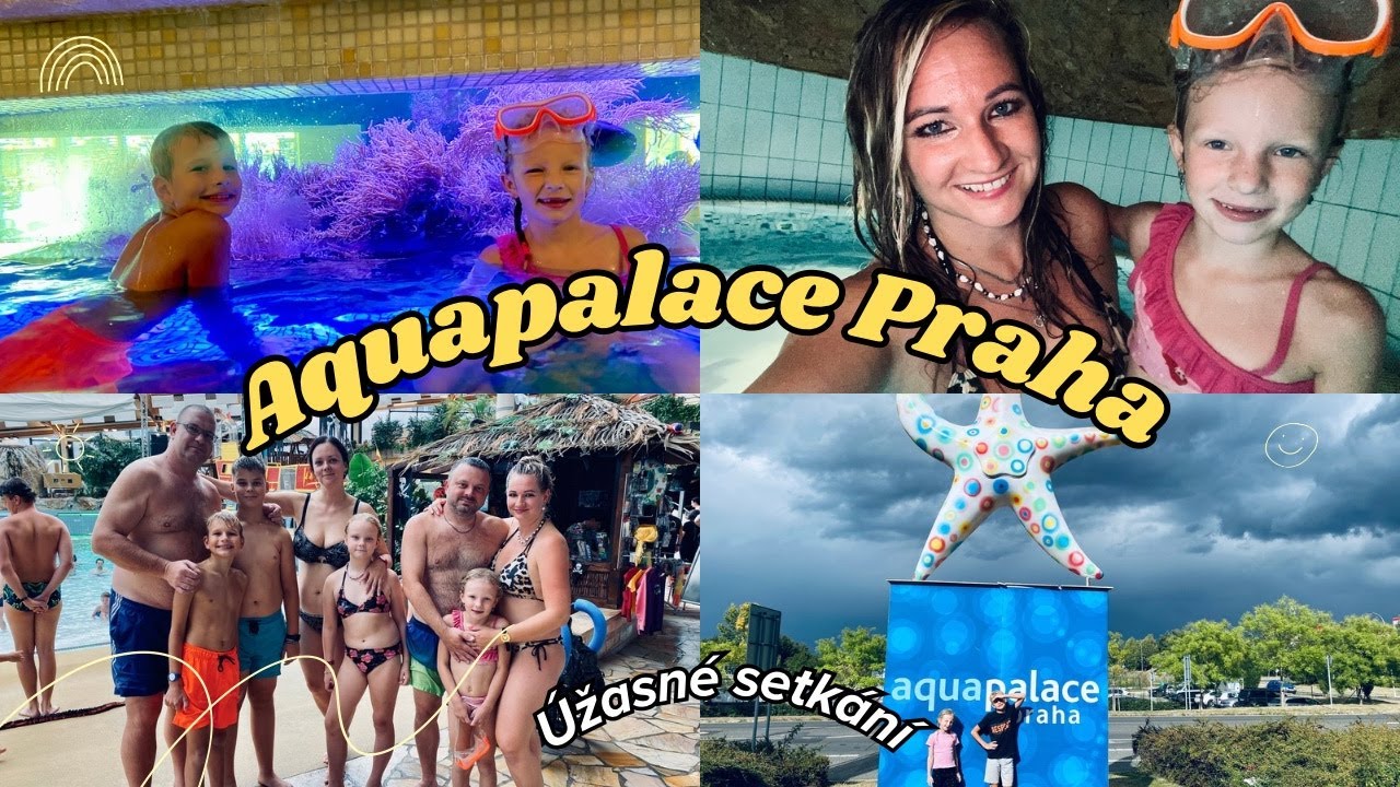 Aquapalace Praha-setkání s youtubery ❤️ překvápko se vydařilo a byl z toho den plný zábavy 🥰