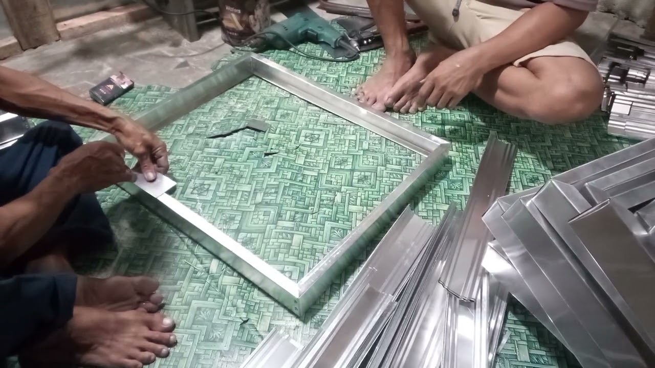 Lanjut proses bikin filter hoot kitchen