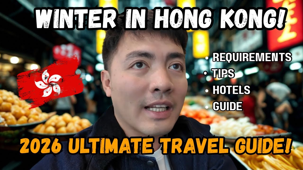 Winter in HONG KONG: 2026 ULTIMATE TRAVEL GUIDE!