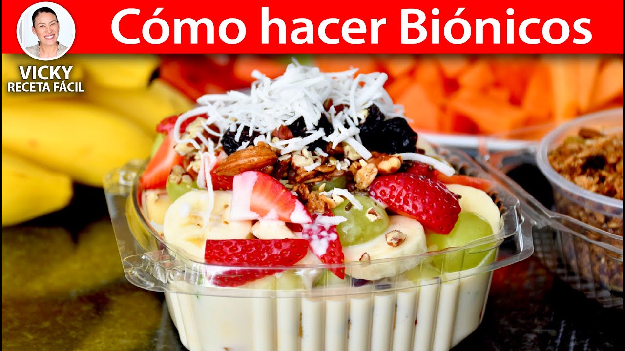 BIÓNICOS PARA NEGOCIO y CREMA PARA BIÓNICOS | Vicky Receta Fácil