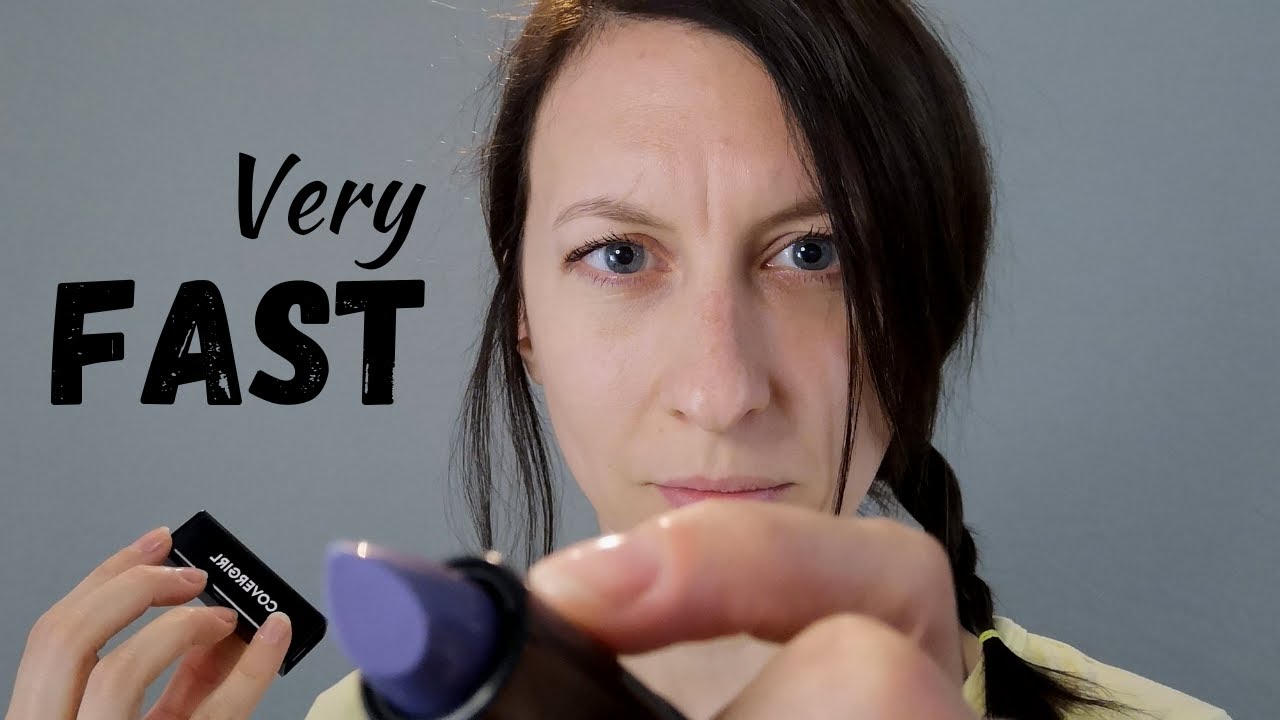 Fast ASMR, The Fastest Makeup Application Ever! Totally Unpredictable