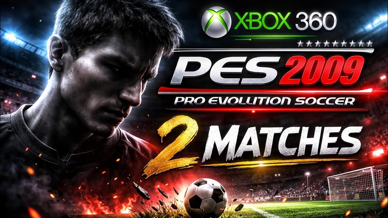 Xbox 360 Pes 2009 2 matches in this video watch who wins Xbox 360 in 2026