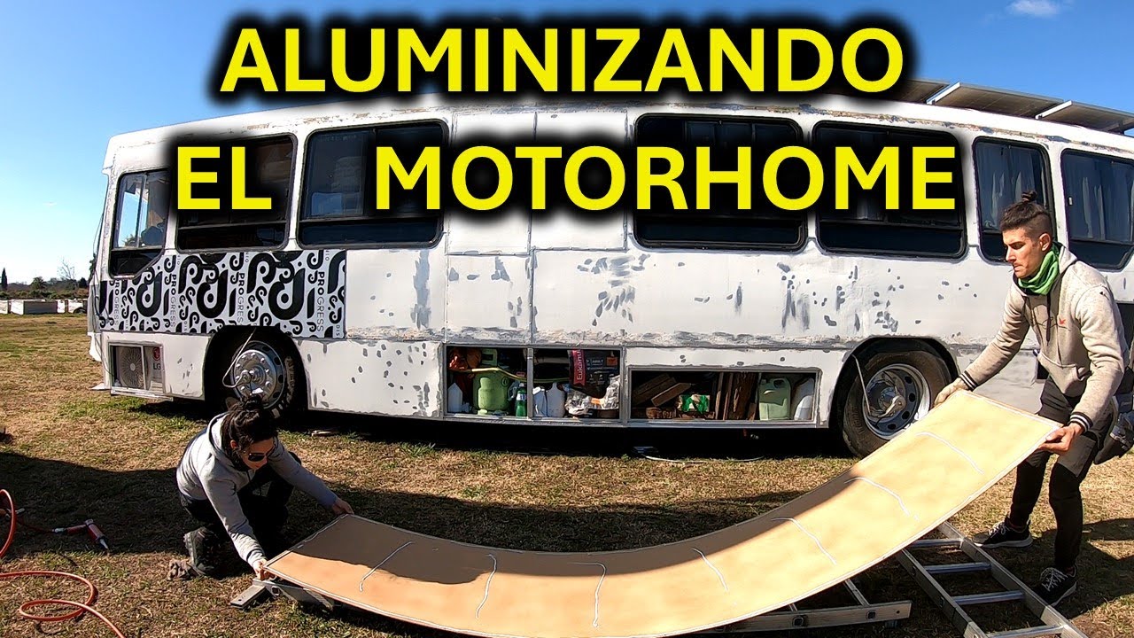 Cómo renovar el exterior del MOTORHOME con ALUMINIO ACM | PASO a PASO