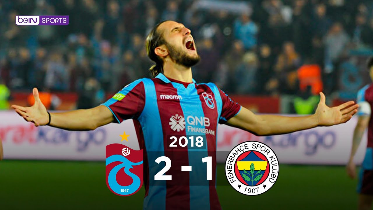 Trabzonspor 2 - 1 Fenerbahçe | Maç Özeti | 2018