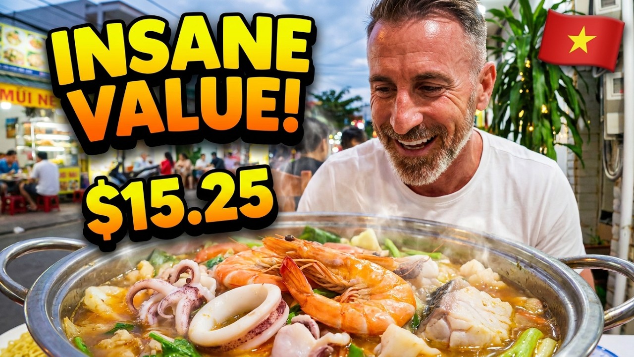 🇻🇳 Seafood surprise! Mui Ne Vietnam 🦐 (Insane flavours!🤤)