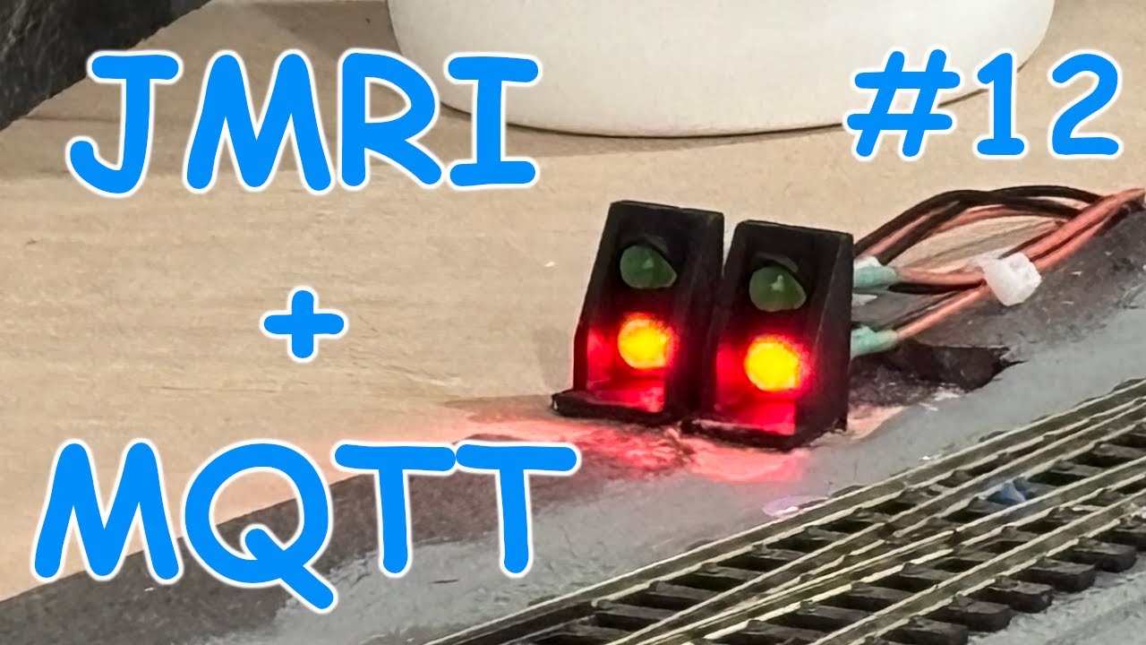 12. Lights, JMRI, MQTT & Action! #modeltrains #electronics #arduino #howto #mqtt #jmri