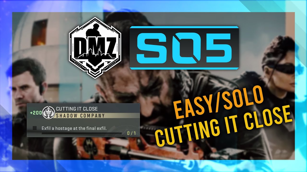 Cutting It Close (Shadow Company) GUIDE | DMZ Season 5 Mission Guide | Vondel Guide