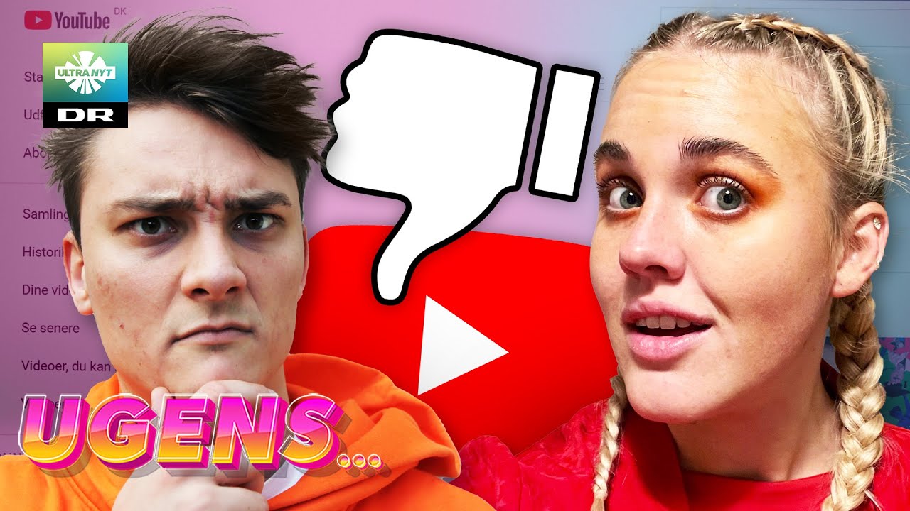 YouTube skjuler dislikes! Hvad siger Husum og M&uuml;nster? | UGENS... med Inge