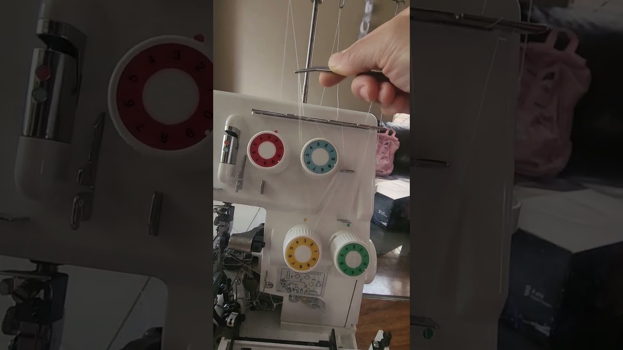 How to thread in Empisal S4d overlocker
