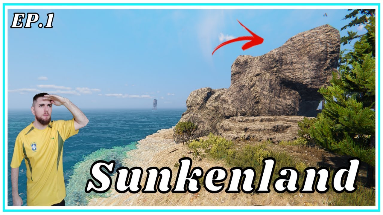 Sunkenland: O in&iacute;cio da saga, construindo a base! EP.1 #sunkenland #sunkenlandgame