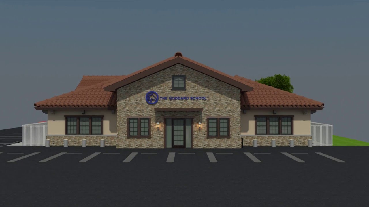 GODDARD SCHOOL OF LAKE FOREST (BAKER RANCH) 3D RENDERING