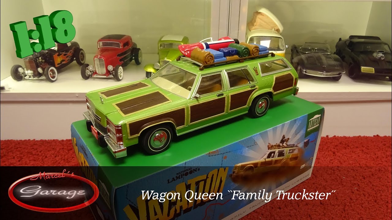 Review  - 1:18 Greenlight  Wagon Queen Family Truckster  Luggage version (Vacation )