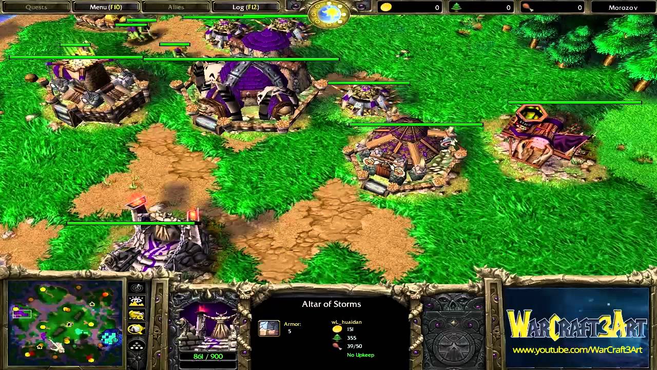tbc_bm(UD) vs huaidan(ORC) - WarCraft 3 Frozen Throne - RN2061