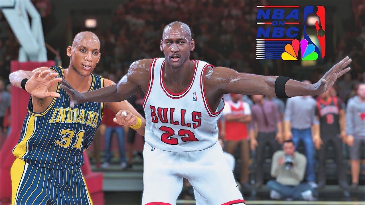 NBA Classics 1998: Indiana Pacers vs Chicago Bulls | NBA 2K20 Realistic Graphics Gameplay
