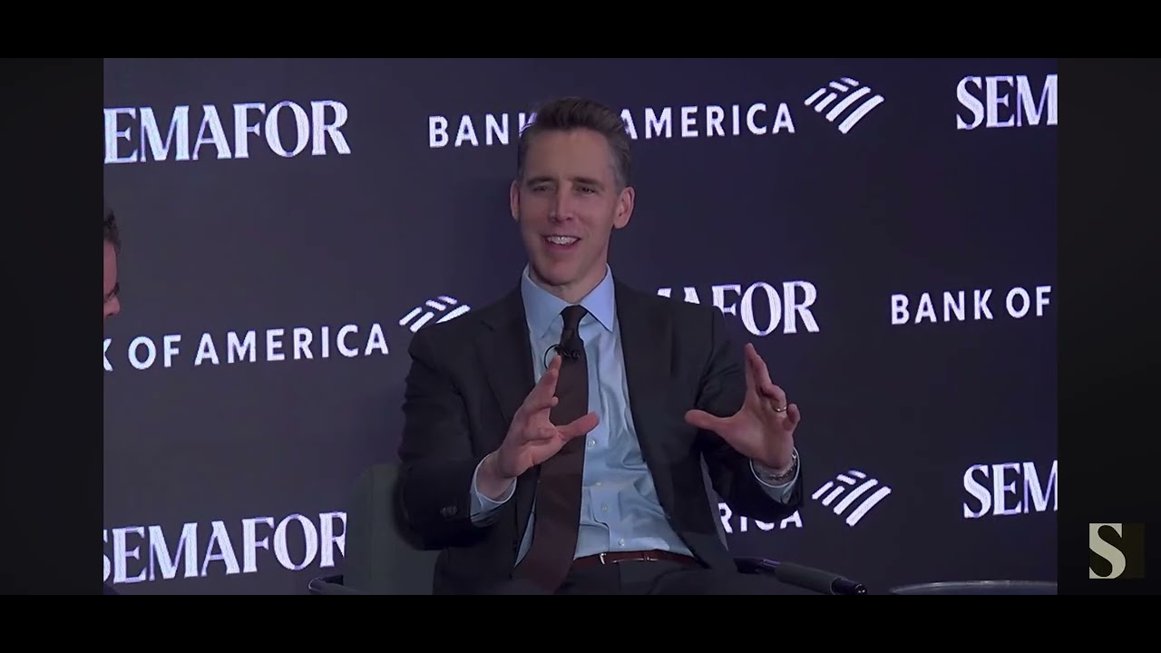 Интервью сенатора Хоули в компании Semafor Architects of the New Economy | 12.10.25