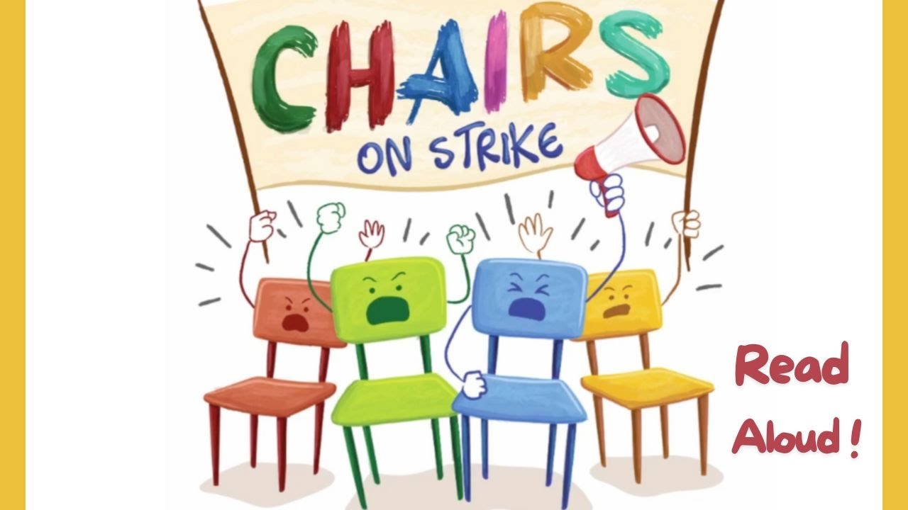 Chairs on Strike Read Aloud | Funny Children's Book About Cleaning Up