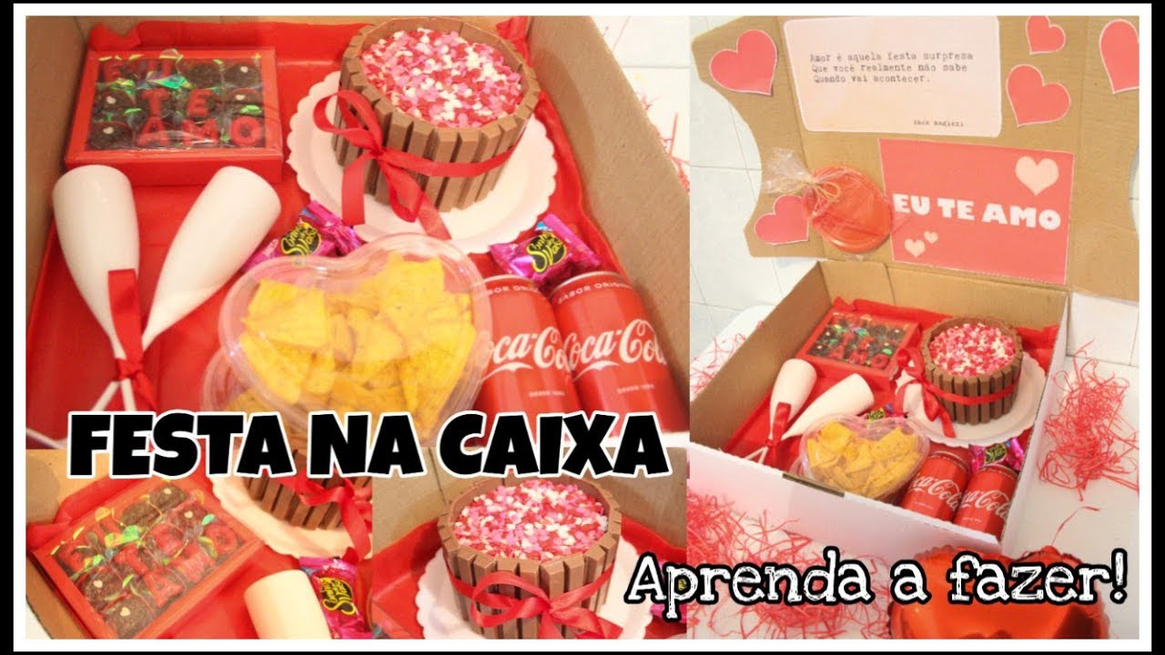 COMO FAZER FESTA NA CAIXA - Dica para vender e presentear