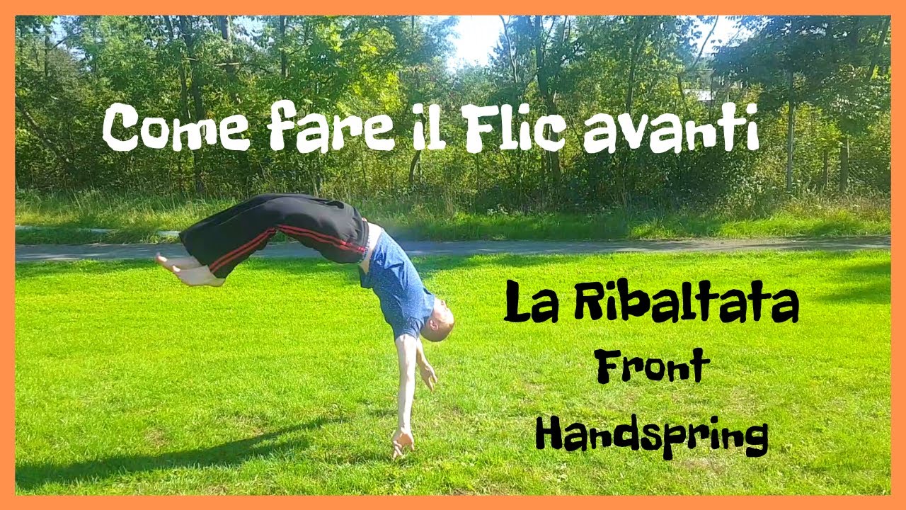 Come si fa il Flic Flac avanti|La Ribaltata|Front Handspring Tutorial|by Infinite Tutorials