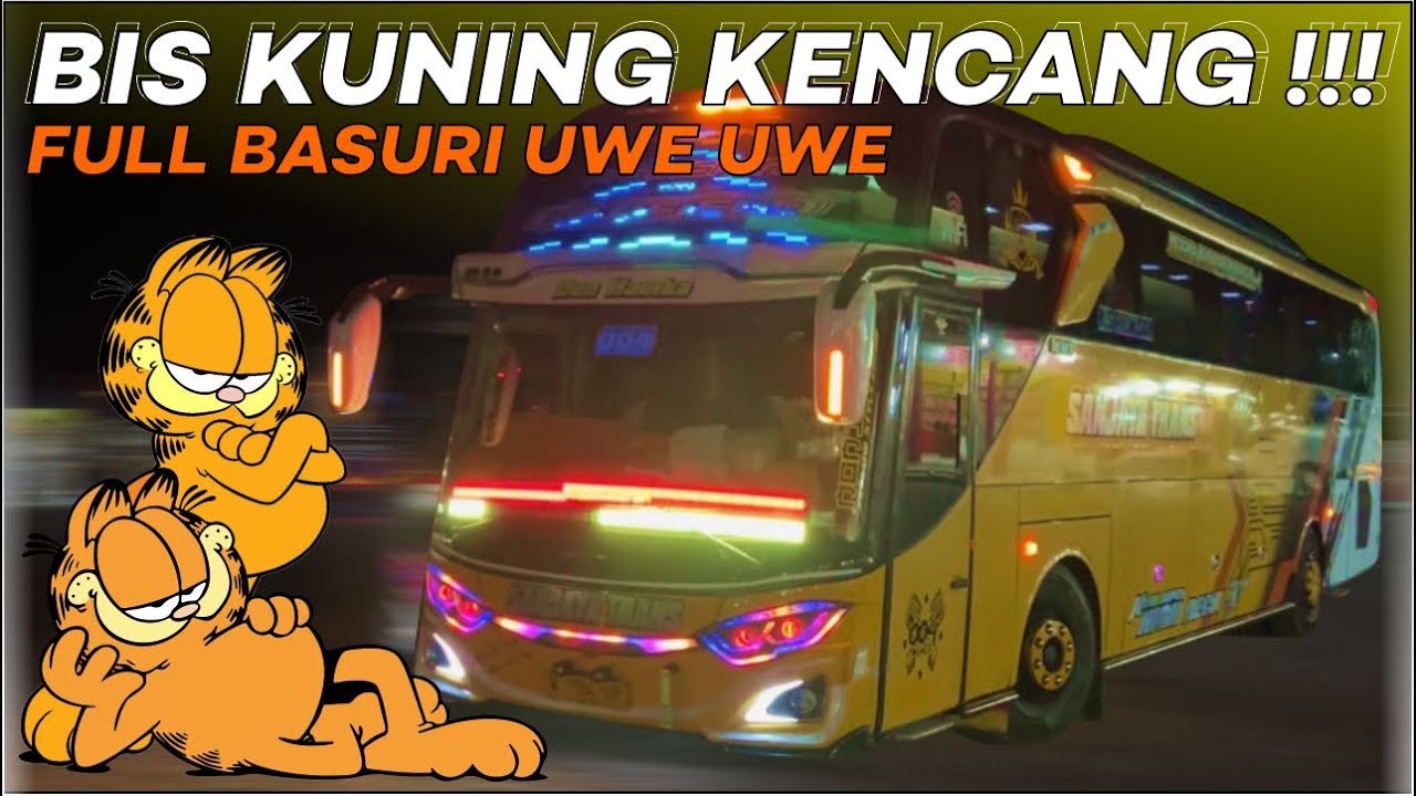 DIJAMIN SERU NGOYOD BIS INI 🤩SANJAYA TRANS GARFIELD ANDRIAN STYLE 🔥