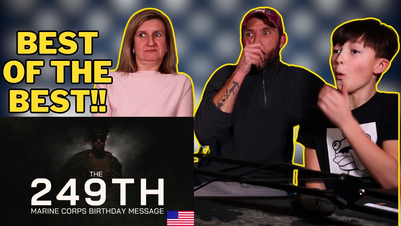 Graham Family Reacts 249th Marine Corps Birthday Message