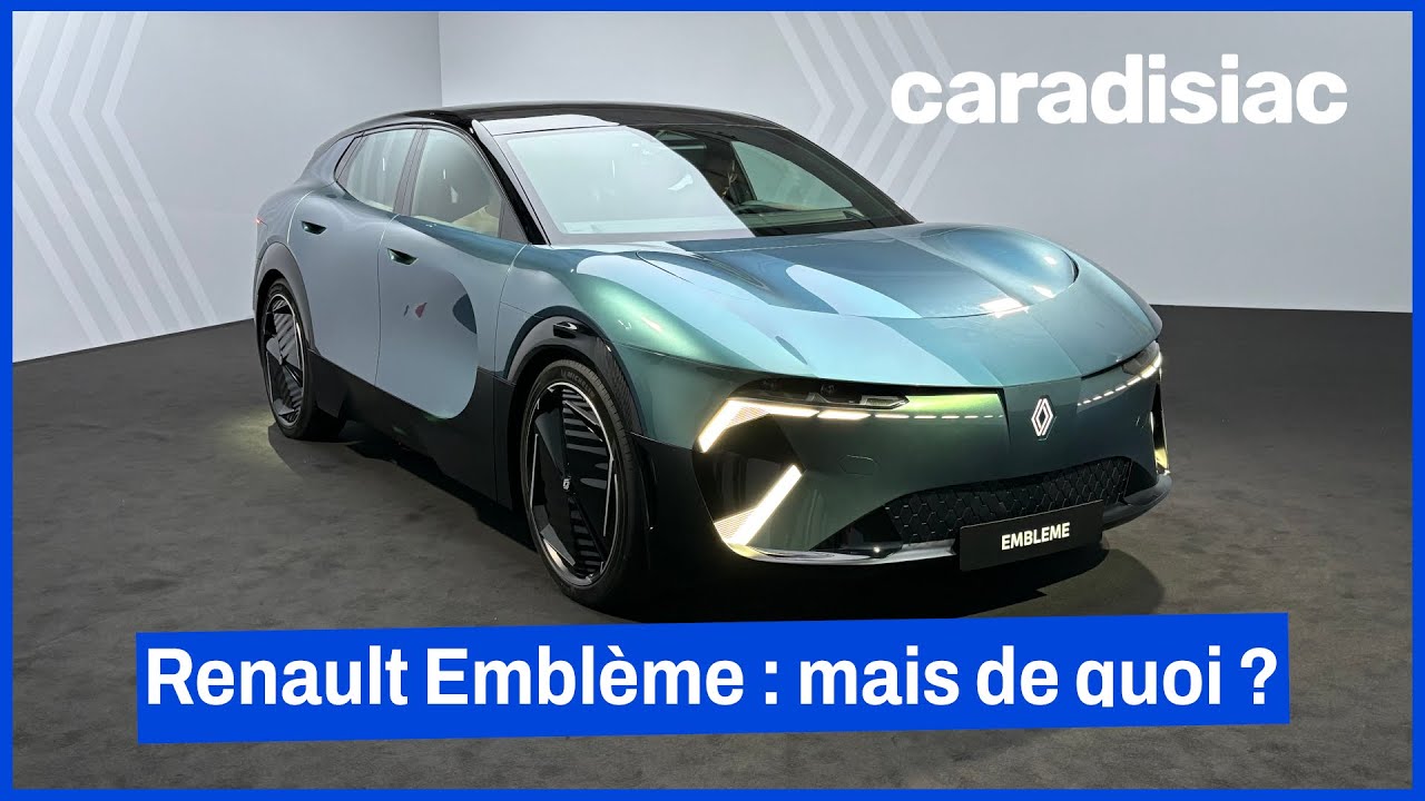Présentation de la Renault Emblème : mais emblème de quoi ?