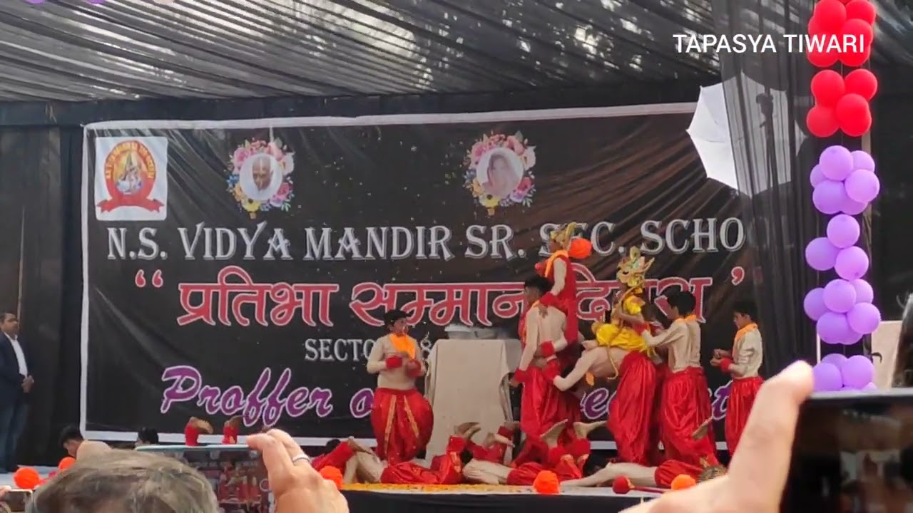 Hanuman Chalisa dance performance show in NS Vidya Mandir School,Faridabad.
