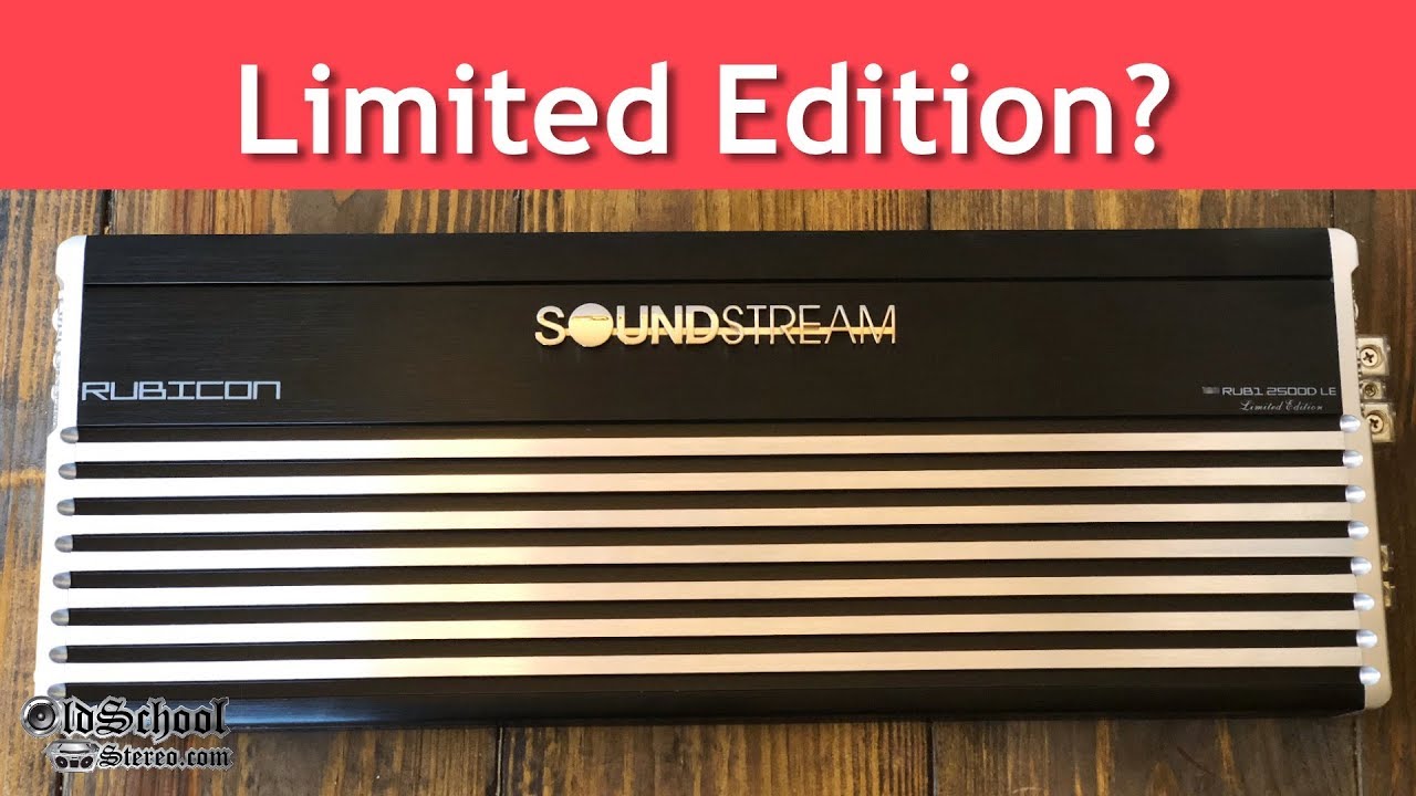 Limited Edition? Soundstream Rubicon 2500.1D LE Amp Dyno Test