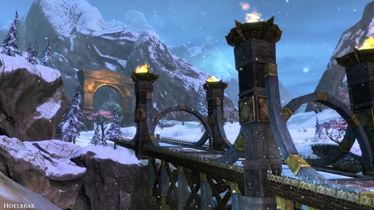 Guild Wars 2 - Hoelbrak vistas
