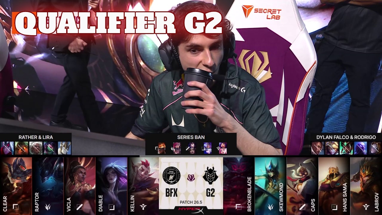 BFX vs G2 - Game 2 | Day 5 First Stand 2026 | G2 Esports vs BNK FEARX G-2 full game