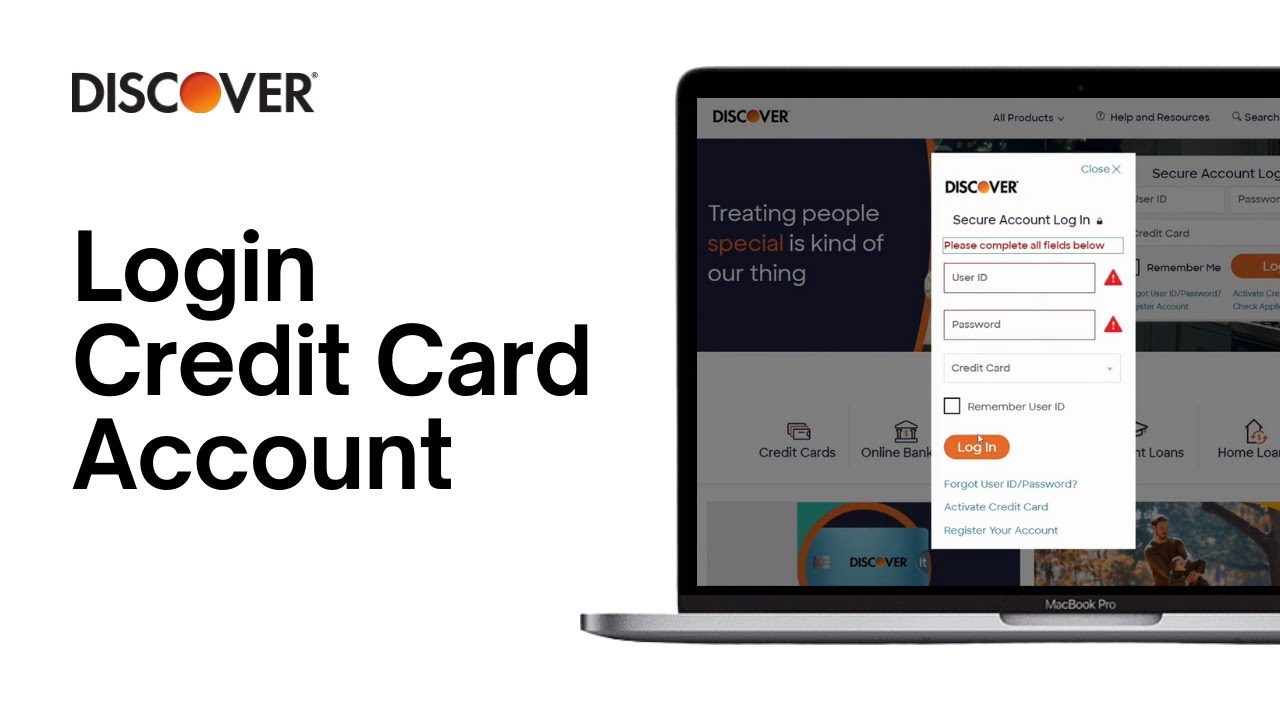 Discover Bank : Credit Card Login | Sign Up Online - Discover App