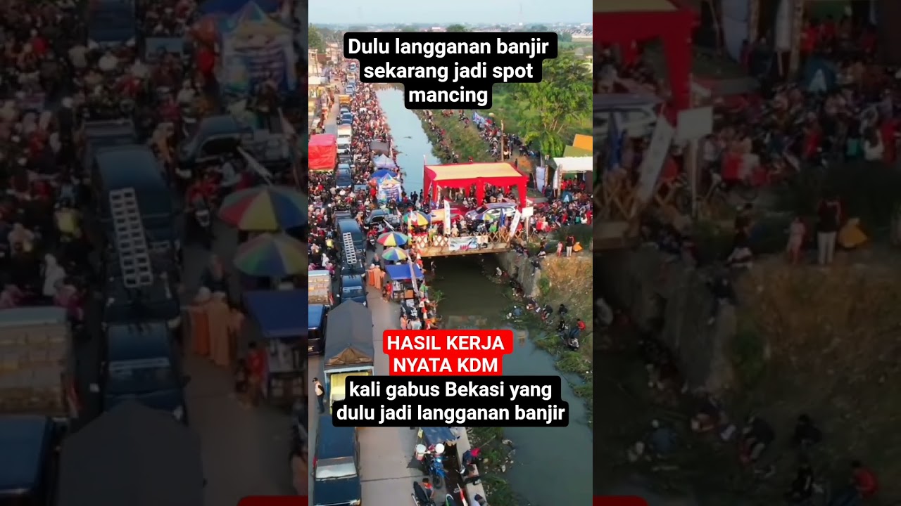 kali gabus Bekasi sekarang #kangdedymulyadi #kdm#gubernurjawabarat