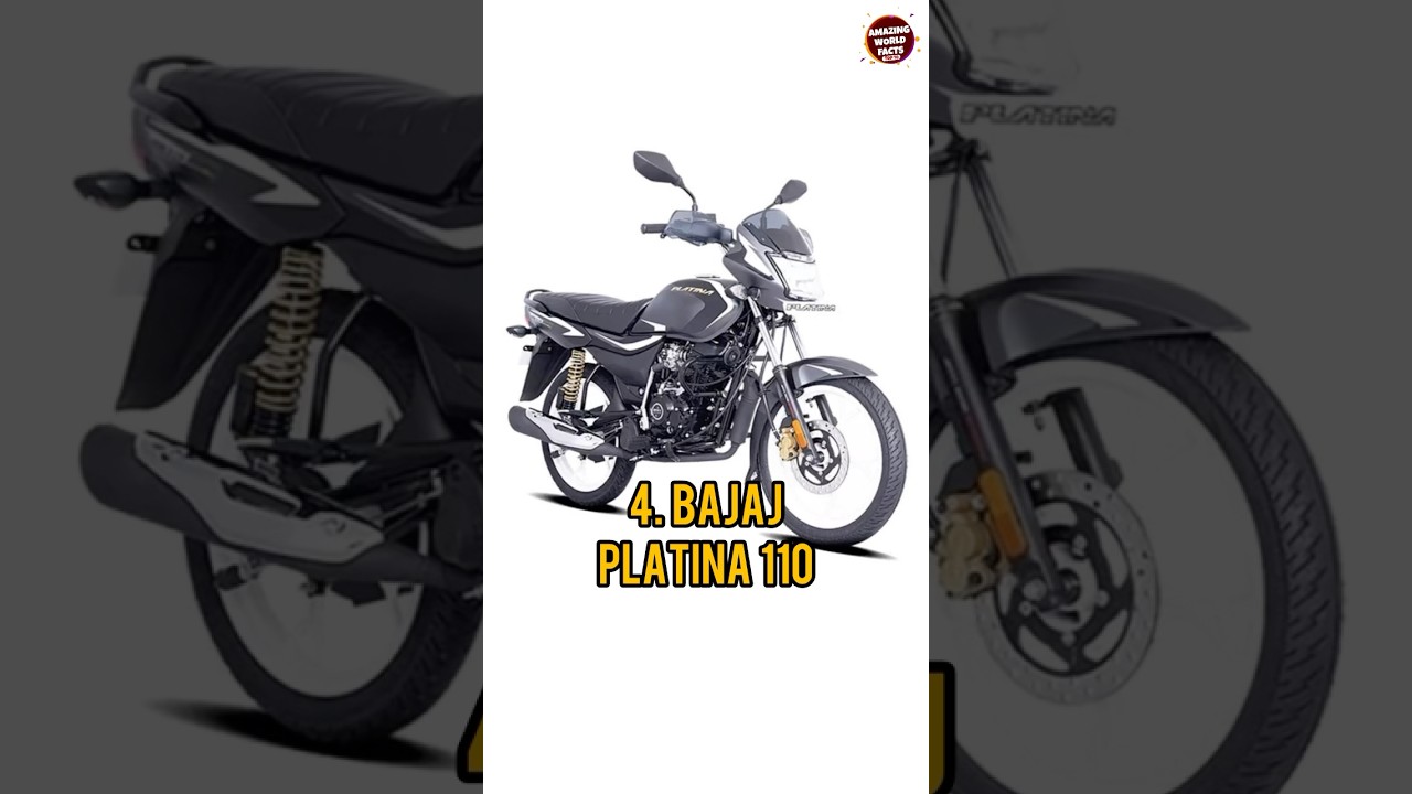 TOP 5 Mileage Bikes In India 2025 | Amazing World Facts