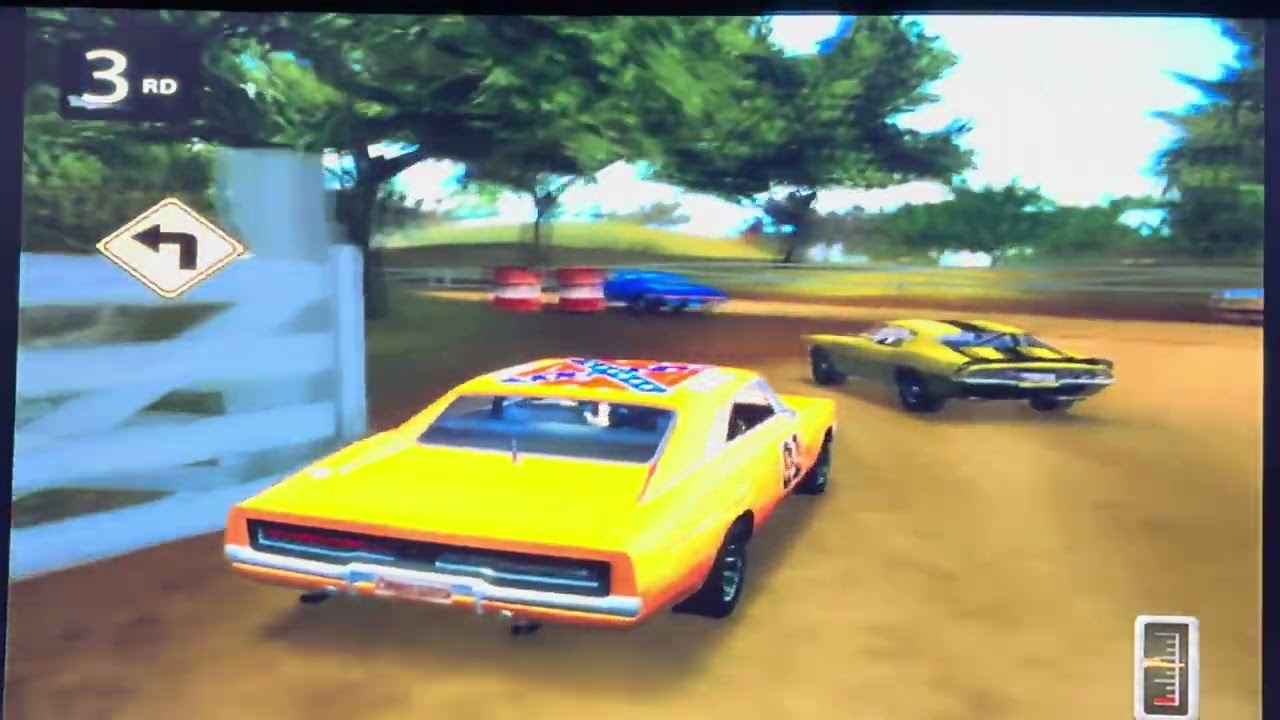Final Race/Mission DUKES OF HAZZARD: Return of the General Lee! PS2