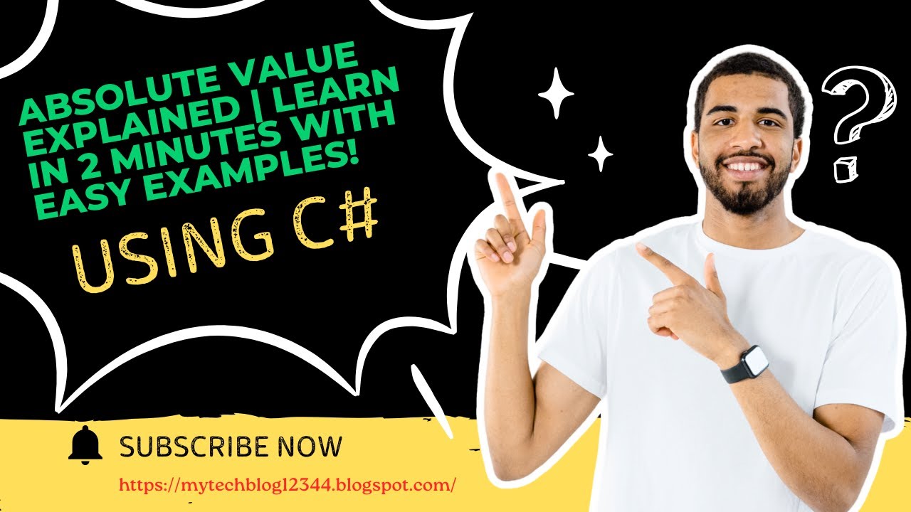 Absolute Value Explained |#csharp  |eduquest |eduquestcourses|eduquestonlineclass