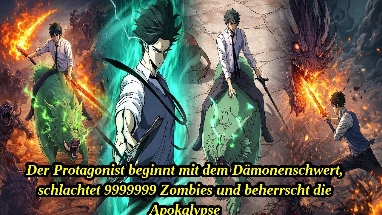 Start mit Dämonenschwert: 9999999 Zombies geschlachtet, die Apokalypse beherrscht