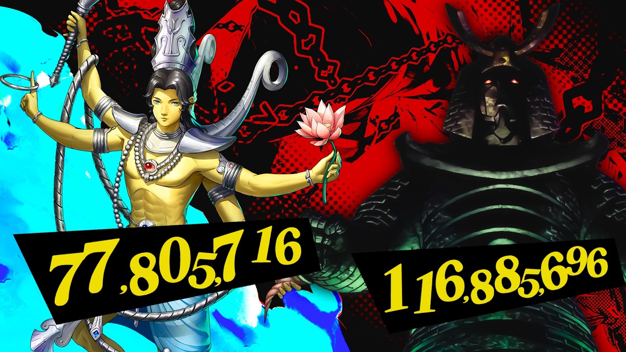 Persona 5 The Phantom X: F2P прохождения боссов гильдии. Vishnu и Omitsunu (ver 3.3)