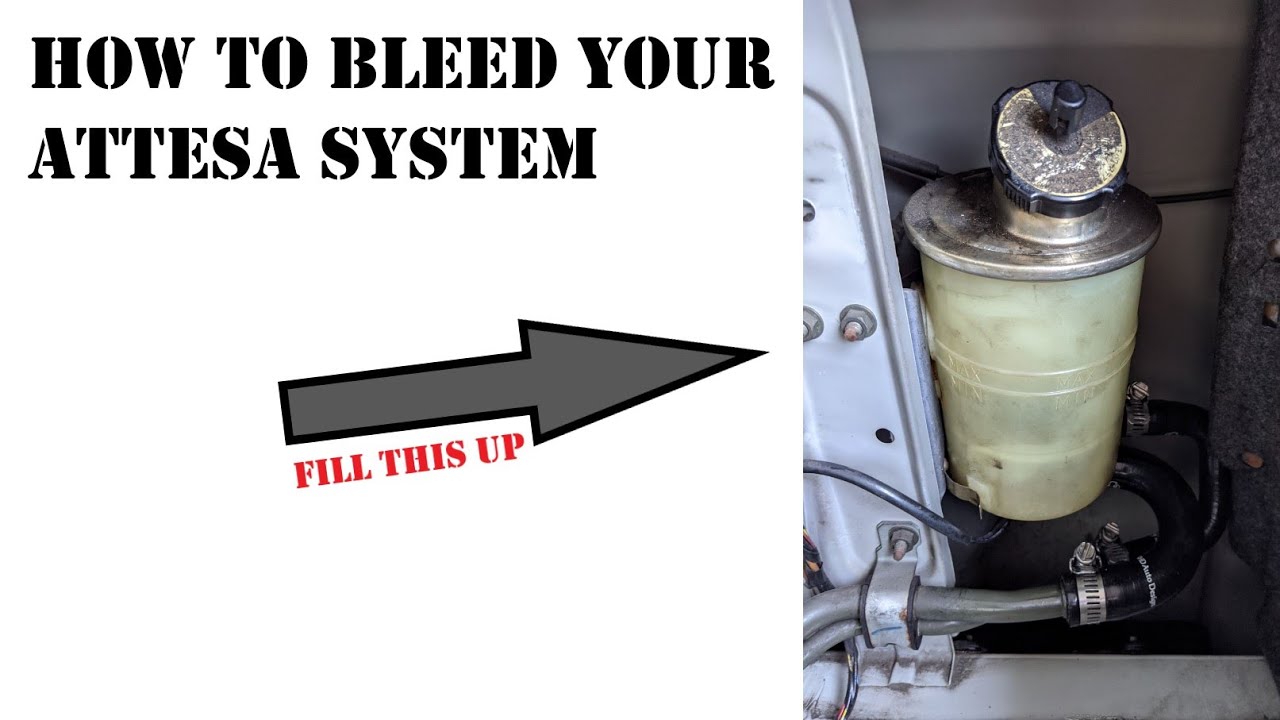 How to bleed Nissan ATTESA system | R32 Skyline GTR