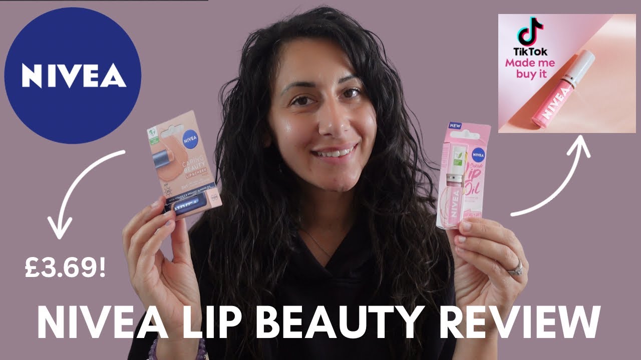 NEW IN NIVEA LIP BEAUTY | LIP OIL | 3 IN 1 LIP AND CHEEK BALM | TEST and REVIEW