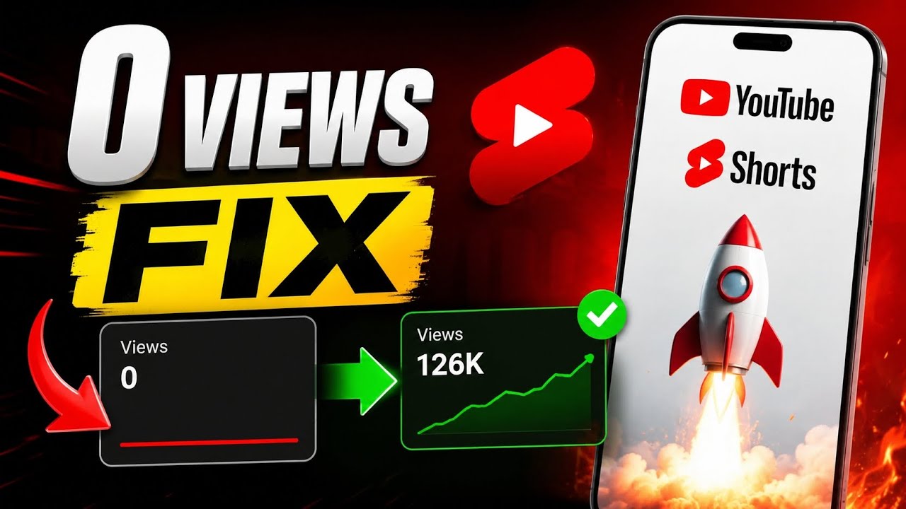 YouTube Shorts Zero Views Fix 2026 🔥 | Shorts 0 Views Problem Solve Bangla