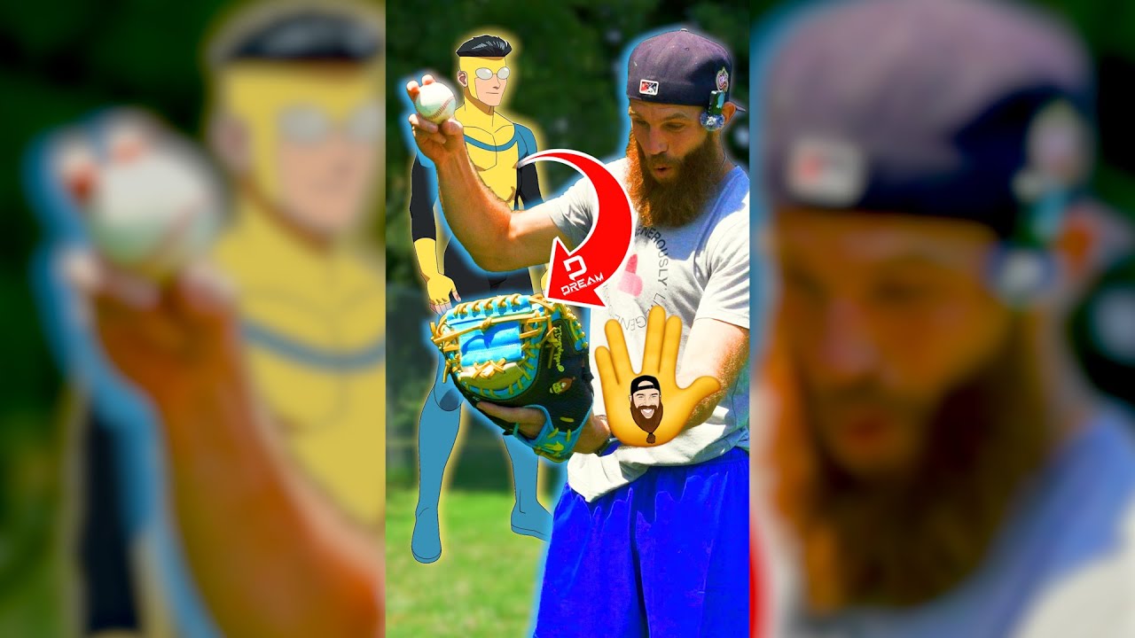 I Made an 'Invincible' Inspired Catchers Glove 🤩 | #shorts