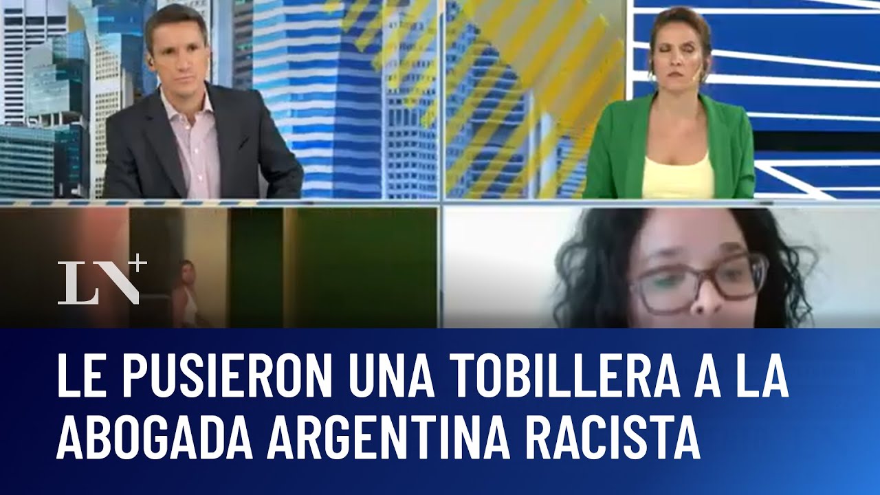 Brasil: le pusieron una tobillera a la abogada argentina racista