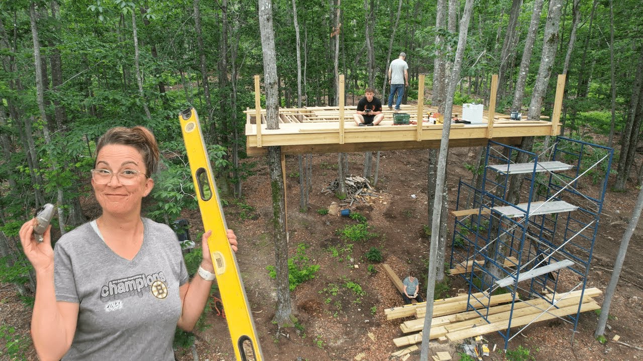 Treehouse Tips and Tricks: Floor Joists, Perfect Squares, and Moving Platforms!