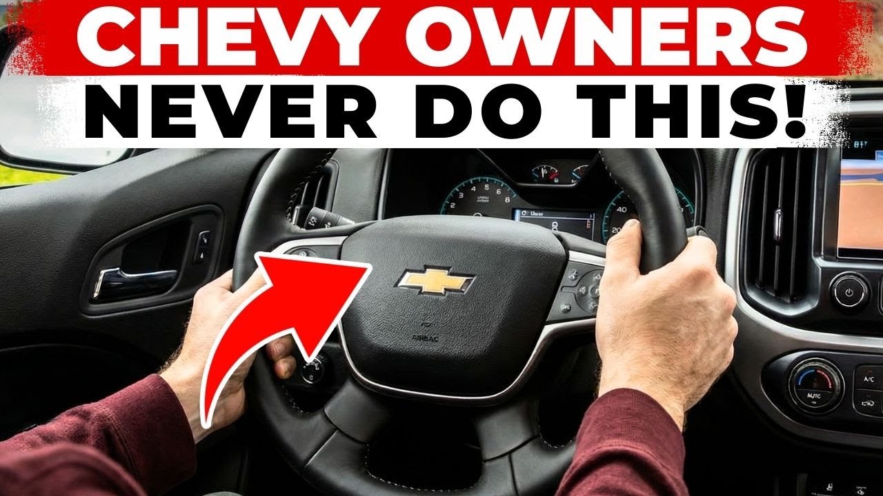 CHEVY OWNERS! Please NEVER Do THIS to Your Chevrolet! (15 Expensive Mistakes)