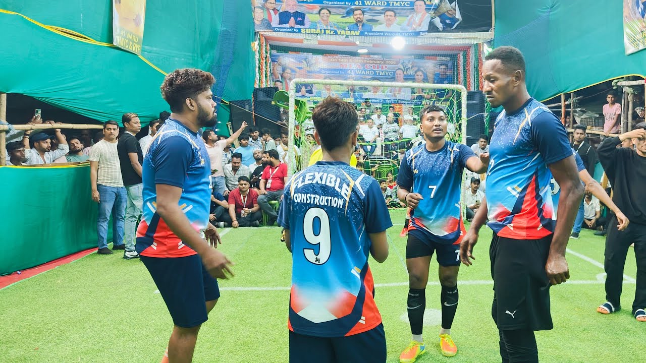 ⚽ মহাত্মা গান্ধী রোড   ⚽MLA CUP              পরিচালনায় = 41 WARD TMYC   SEMI FINAL MATCH 💥🔥